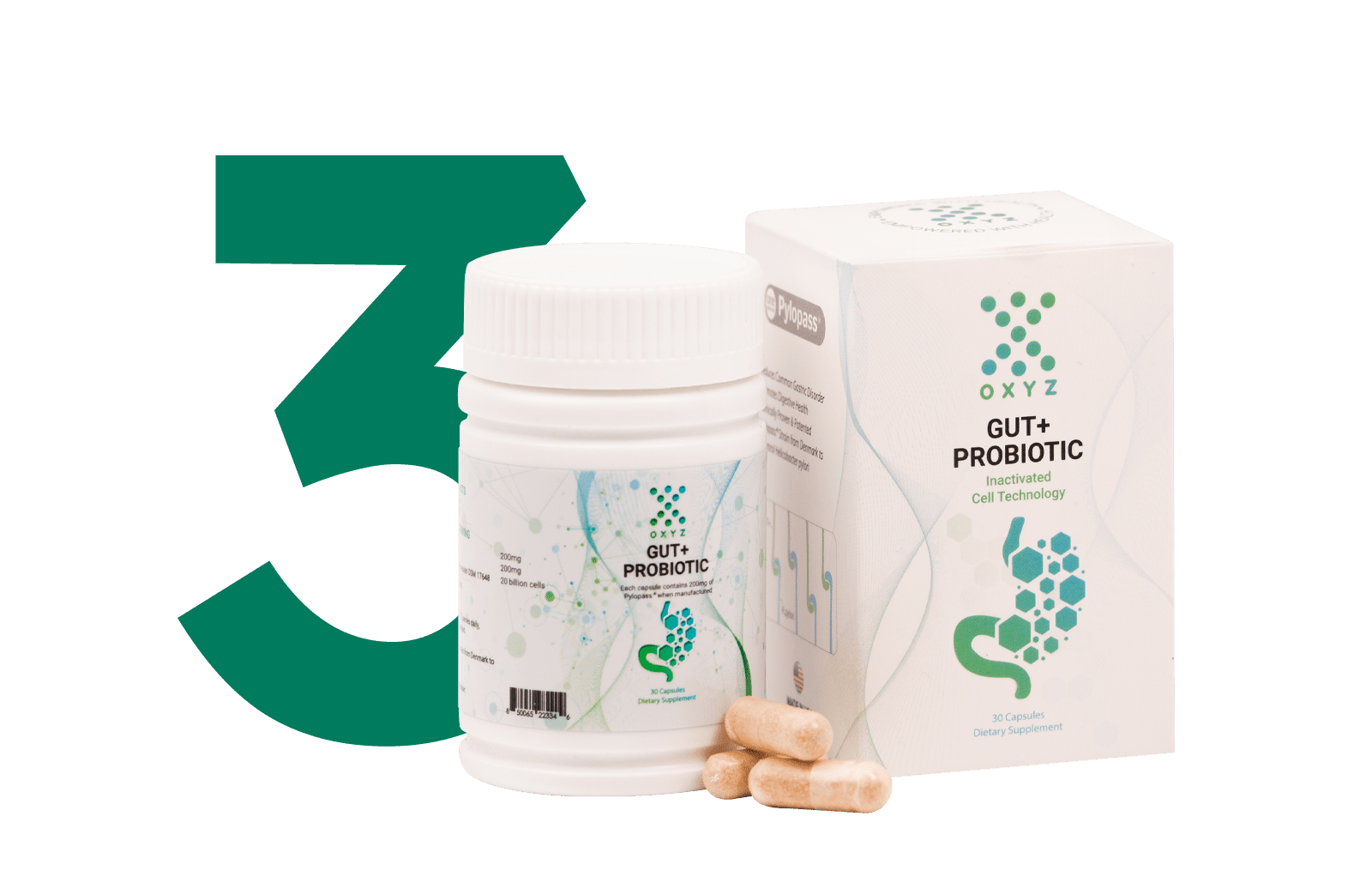 Gut+ Probiotic 3 Boxes
