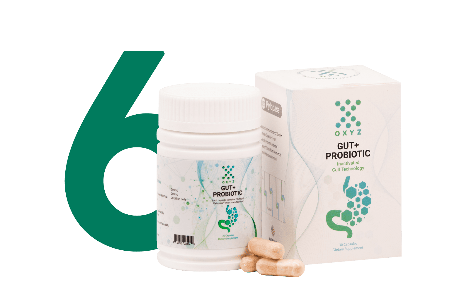 Gut+ Probiotic 6 Boxes